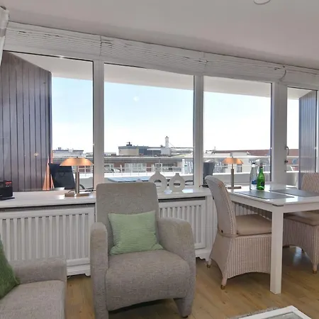 Apartmán Haus Am Meer, Whg 81, Landseite 3og Westerland